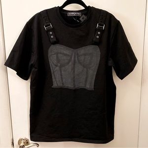 Maniere De Voir Corset T-Shirt